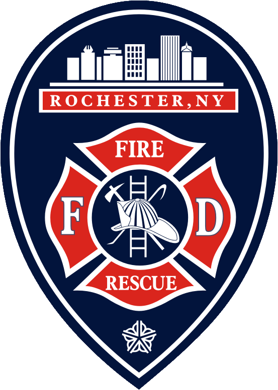 Rochester Firefighter Applicants Sought - Rochester Fire Department Logo (553x777), Png Download