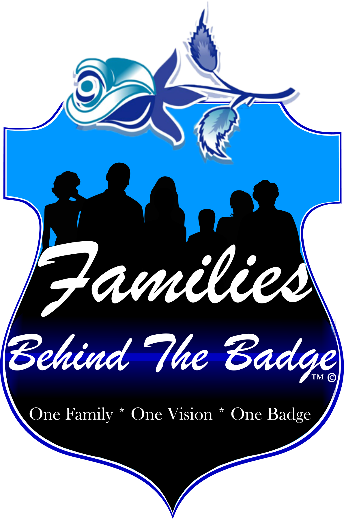 Vector Transparent Families Behind The Badge Invites - Sign Tx (1192x1796), Png Download