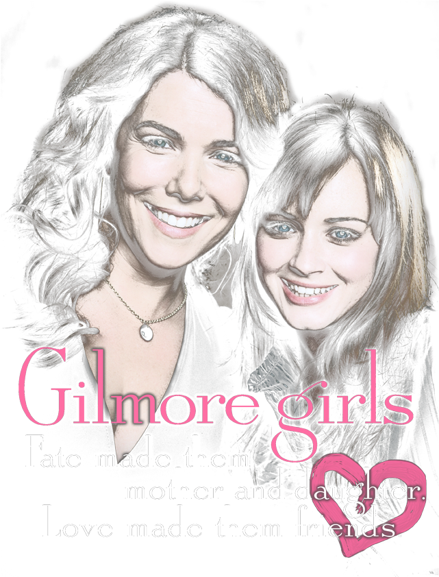 Gilmore Girls Title Women's T-shirt (720x859), Png Download