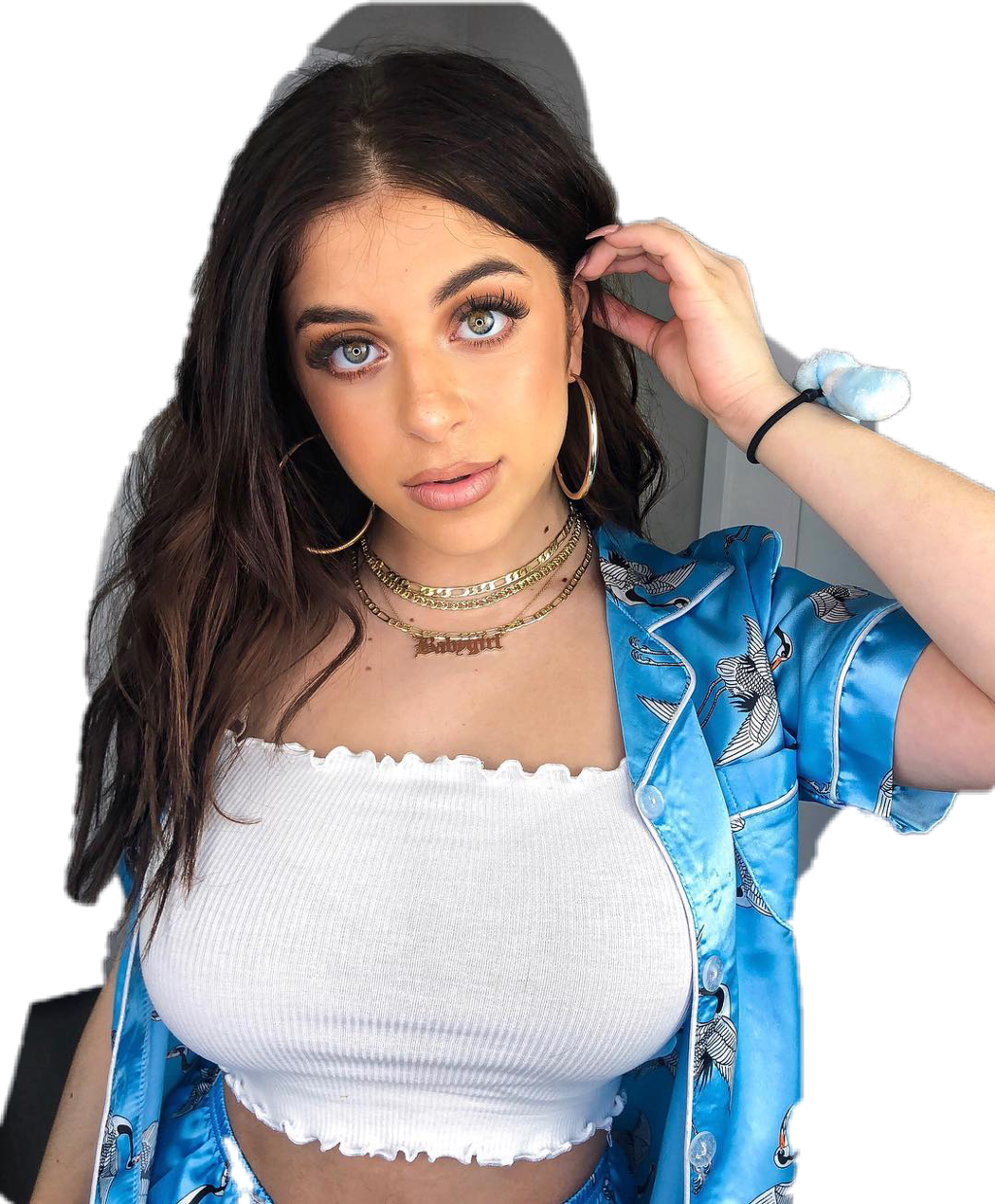 Babyariel Babydollrecords Baby Doll Records Theboldtype - Baby Ariel Gucci On My Body (1024x1239), Png Download