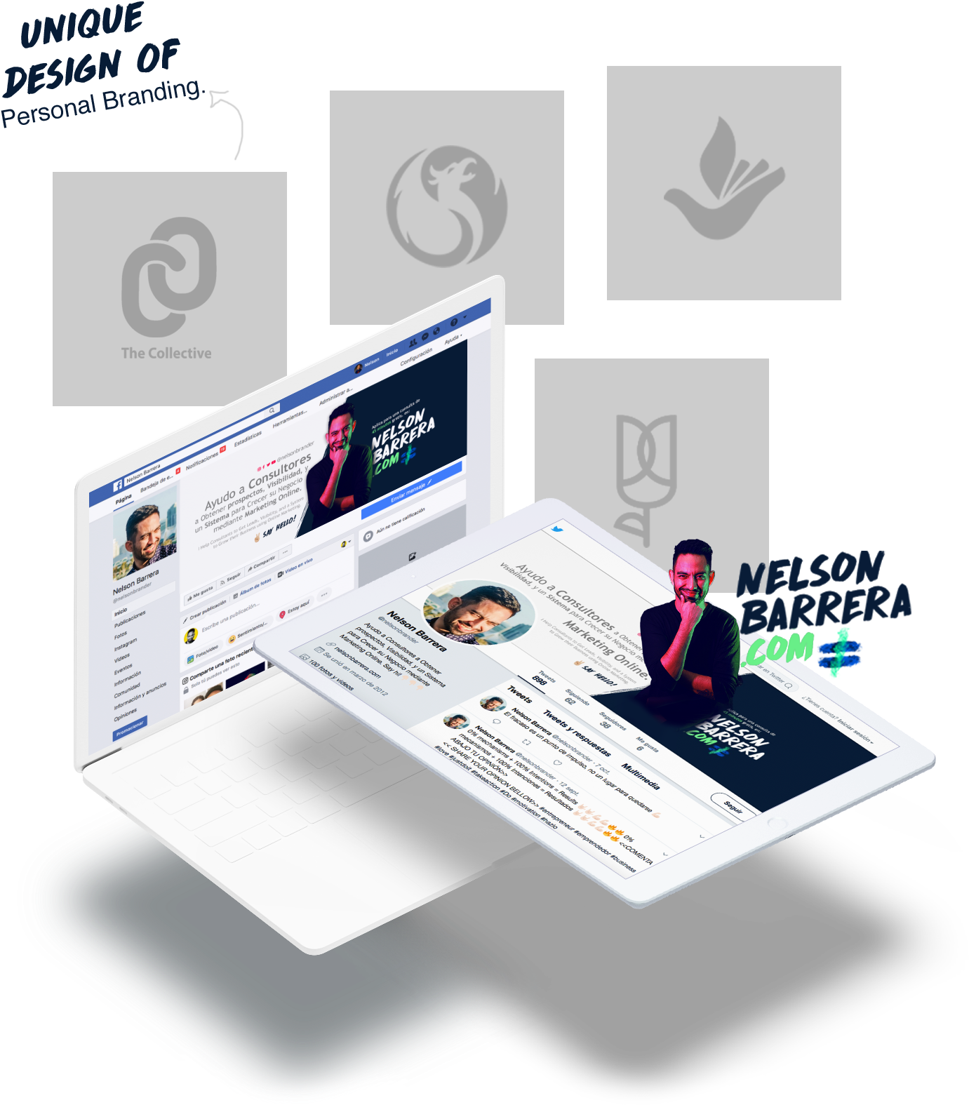 Personal Branding Eng - Online Advertising (1444x1612), Png Download