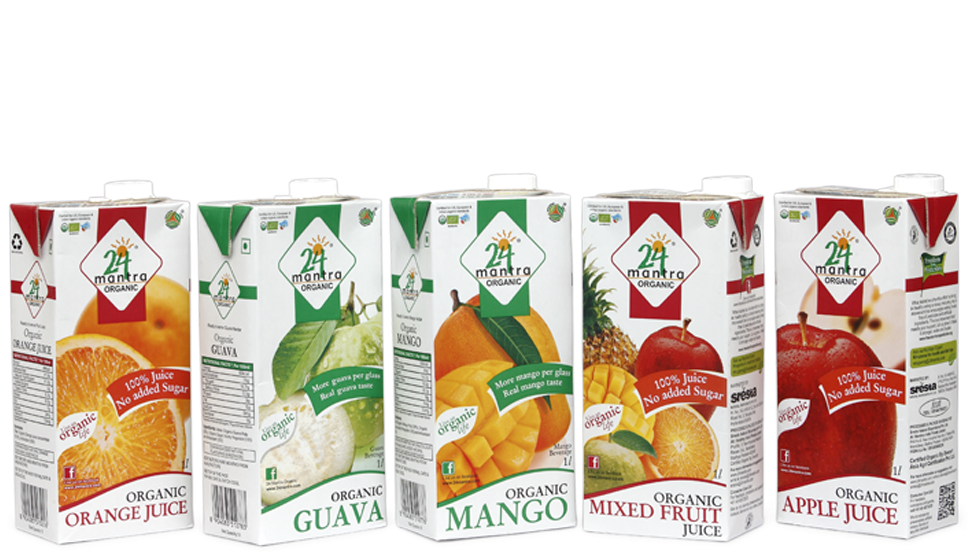 Fruits - 24 Mantra Organic Mango Juice 1l Tetra Pack (1050x760), Png Download