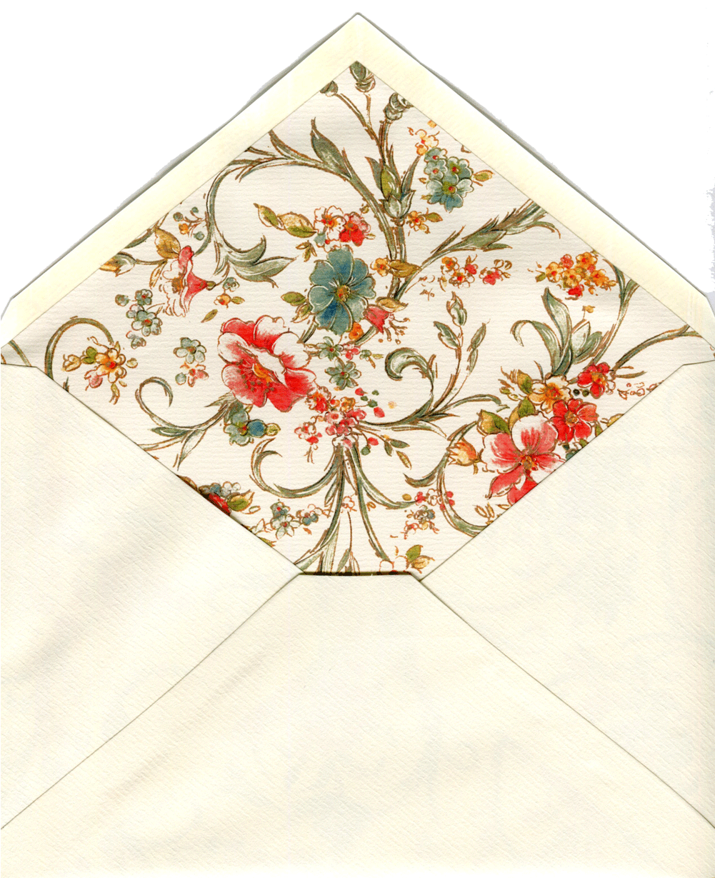 Sobre Enredadera Con Flores - Kartos Flora Italian Wrapping Paper, Folded (1000x1241), Png Download