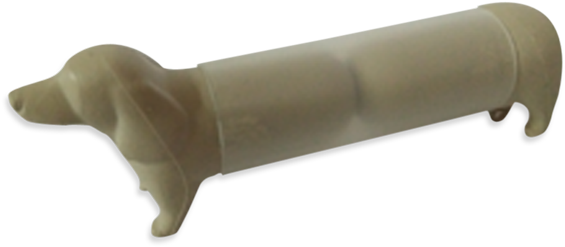 Dog Ear Plugs Grey - Dog (600x600), Png Download