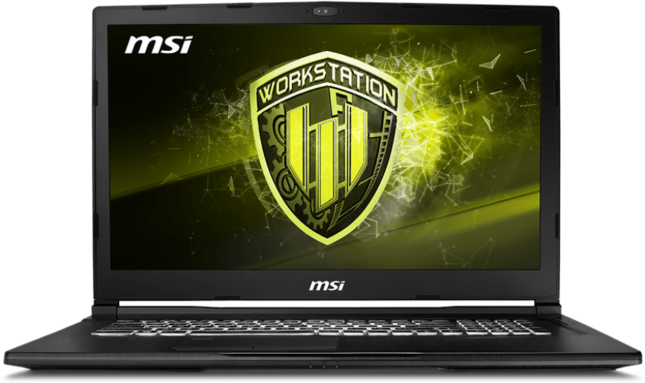 Msi We73 8sk 279au Coffeelake E 2176m - Msi We73 8sk (1024x819), Png Download