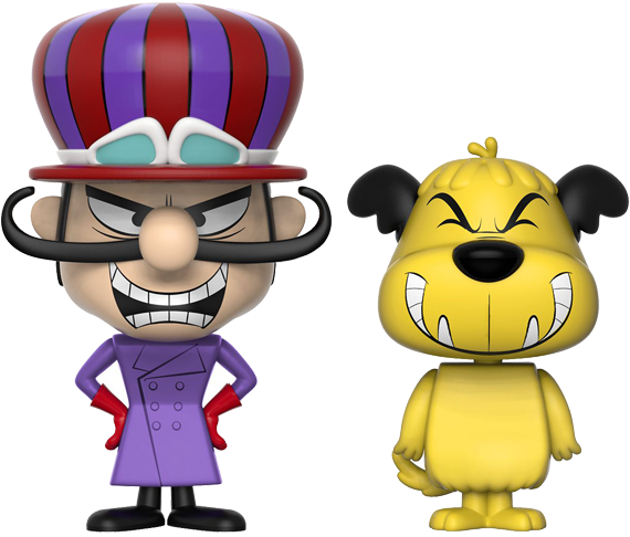 Dick Dastardly & Mutley Sdcc 2018 Exclusive Vynl - Funko Vynl Wacky Races (600x600), Png Download