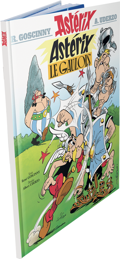 René Gosciny Et Albert Uderzo - René Goscinny - Asterix Och Hans Tappra Galler (876x900), Png Download