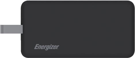 Energizer Power Bank 8000mah Type C Ue8002cq, Black - Wallet (600x550), Png Download
