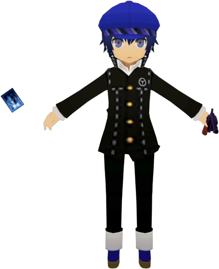 Download Zip Archive - Persona Q Naoto Sprites (750x650), Png Download