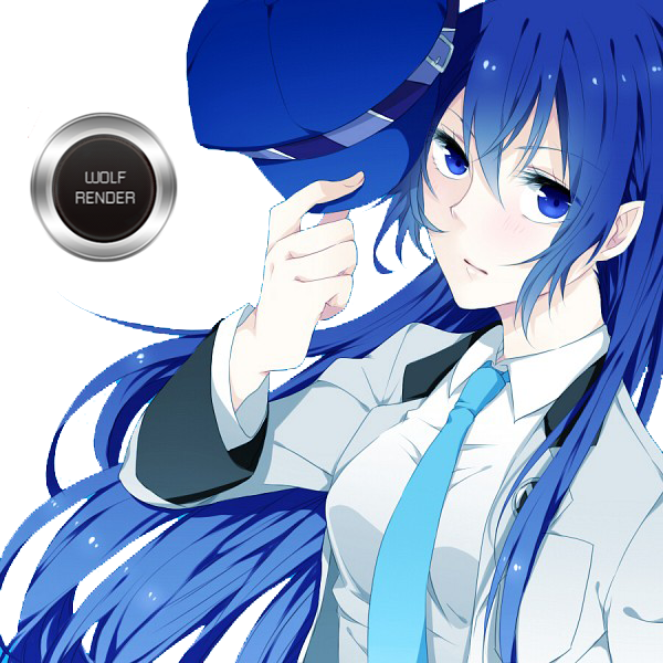 ) - Persona 4 Naoto Long Hair (600x600), Png Download