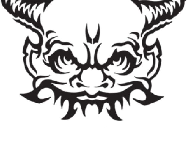 Demon Clipart Line Drawing - Transparent Demon Clipart (640x480), Png Download