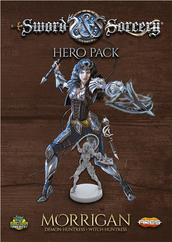 Sword & Sorcery Hero Pack Morrigan Demon Huntress/witch - Ares Games Sword & Sorcery: Immortal Souls (800x800), Png Download