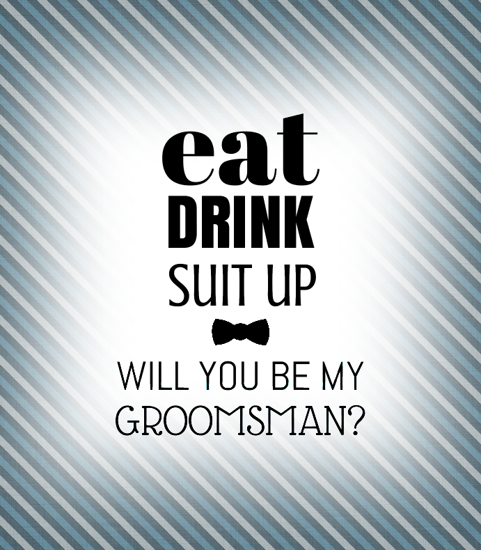 Eat Drink Suit Up (691x790), Png Download