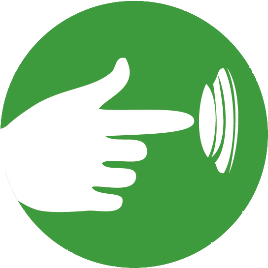 Push-button - Ville De Saint Etienne (591x591), Png Download