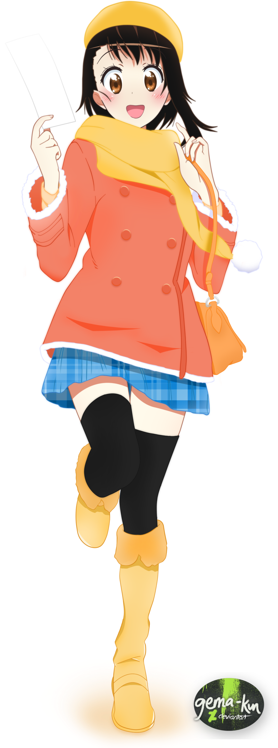 Png - Onodera Kosaki (1024x2427), Png Download