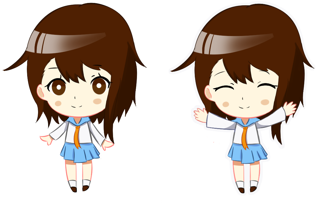 Doki Doki Onodera's Club - Cartoon (1113x717), Png Download