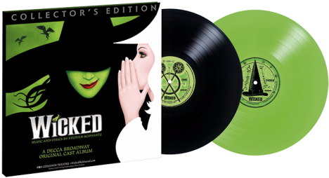 Clip Art This Collector's Edition Vinyl Features The - Wicked Soundtrack Green Vinyl (520x670), Png Download