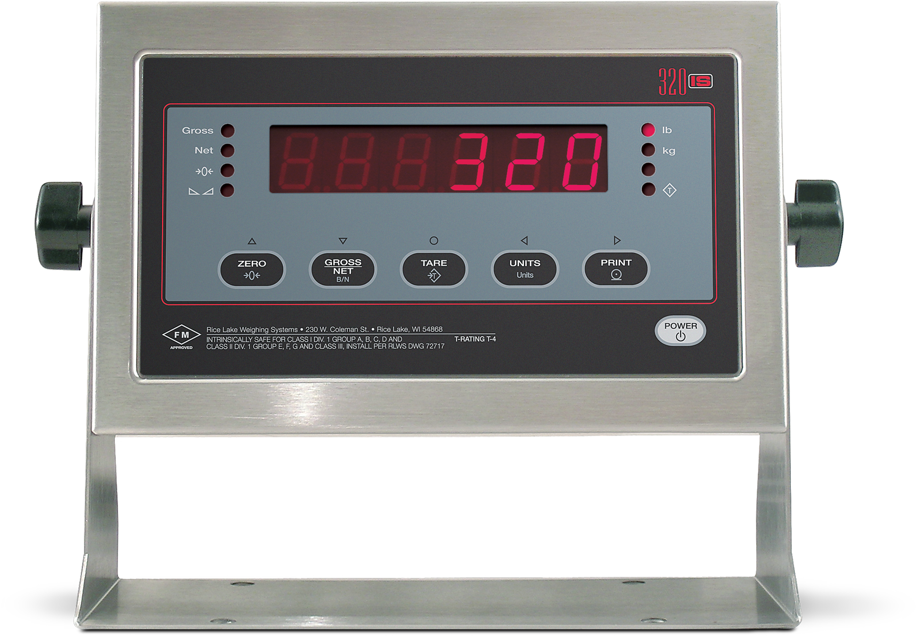 View Hd - Rice Lake 320is Intrinsically-safe Digital Weight Indicator (2000x1786), Png Download