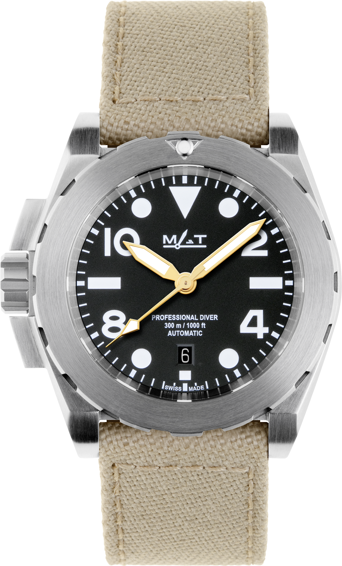 Vintage Diver - Matwatches / Mer Air Terre (1654x2041), Png Download