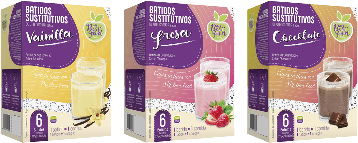 Mockup Batidos Manuelraigada 2017 01 18t11 - Batido Sabor Chocolate Sustitutivo De Una Comida (1300x919), Png Download