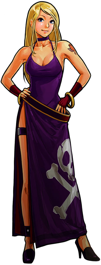 Bonne Jenet - Bonne Jenet De Fatal Fury (470x1100), Png Download