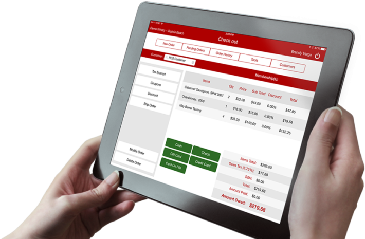 Active Club Ipad Winery Pos - Apple Ipad Family (1024x498), Png Download