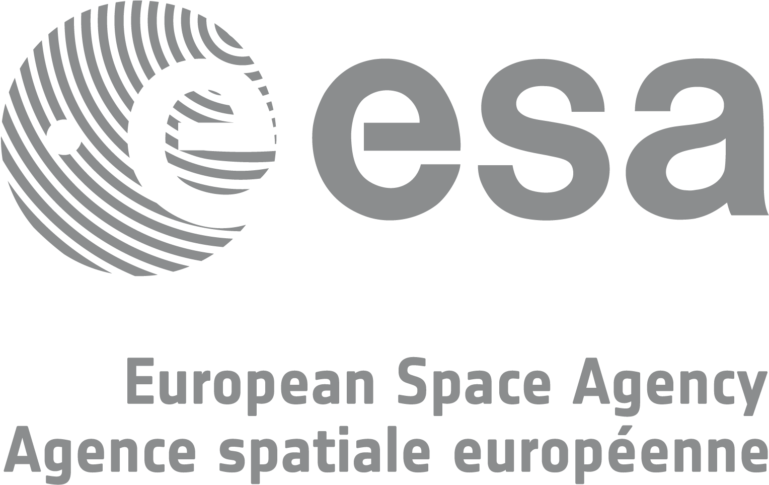 Logo Silver [png] - European Space Agency Logo (1888x1307), Png Download