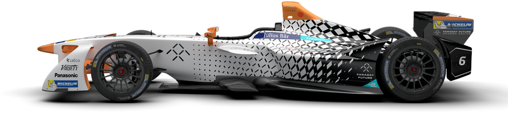 Dragon Formula E-racing - Dragon Formula E 2018 (1024x576), Png Download