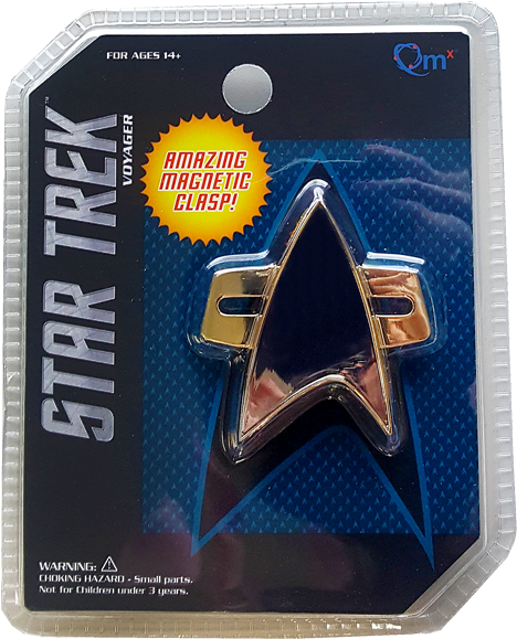 Voyager Communicator Replica Badge - Star Trek: Light-and-sound Communicator (miniature (600x600), Png Download