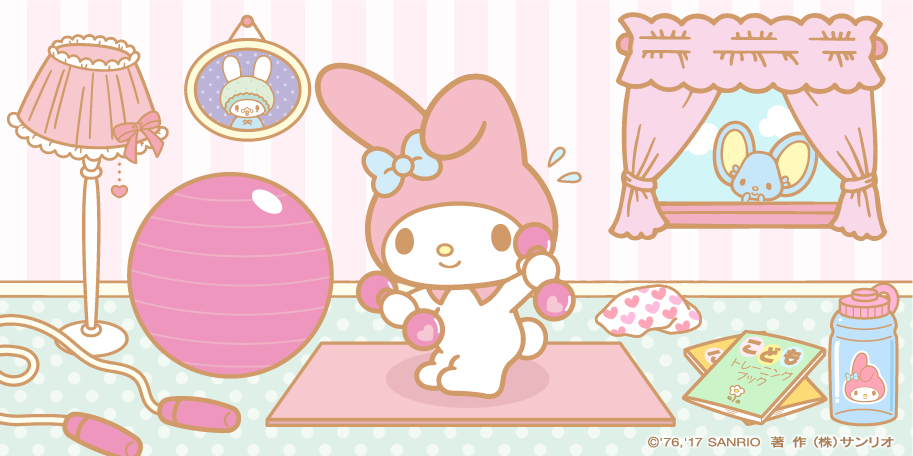 マイメロディ【公式】 - My Melody (913x456), Png Download