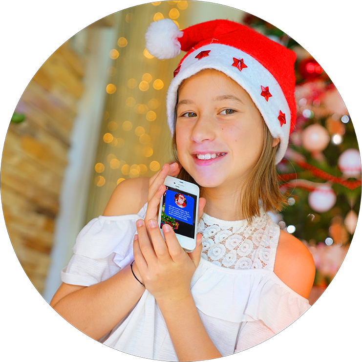 Girl With Texts (741x741), Png Download