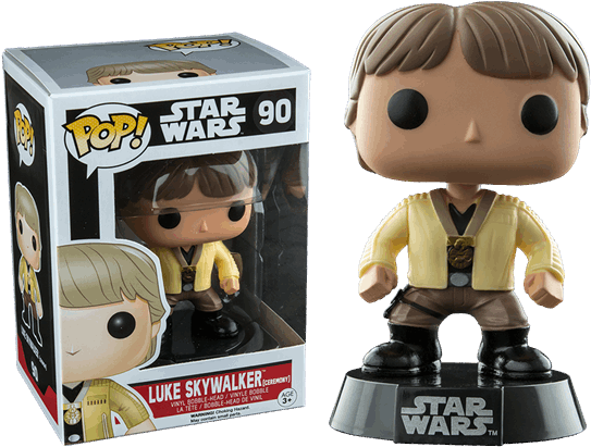 Luke Skywalker Ceremony Pop Vinyl Figure - Star Wars (600x600), Png Download