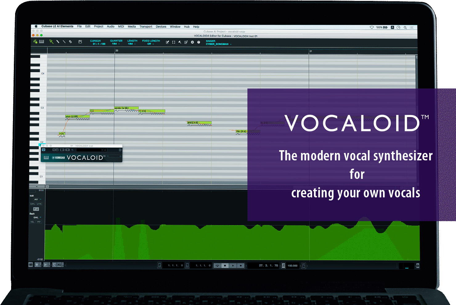 The Modern Vocal Synthesizer For Creating Your Own - Vocal Synthesizer (1506x1031), Png Download