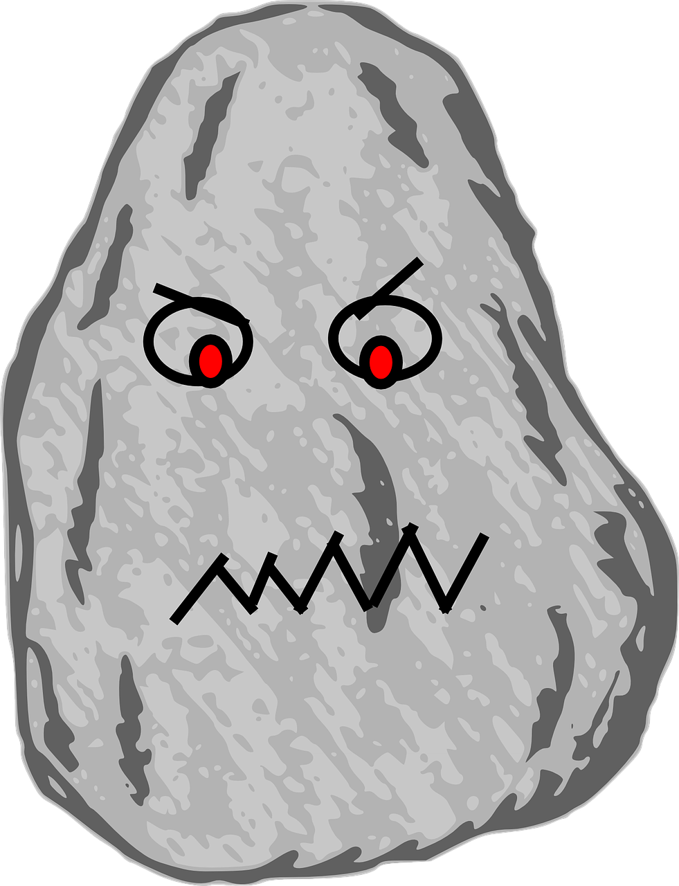 Pet Rock (981x1280), Png Download