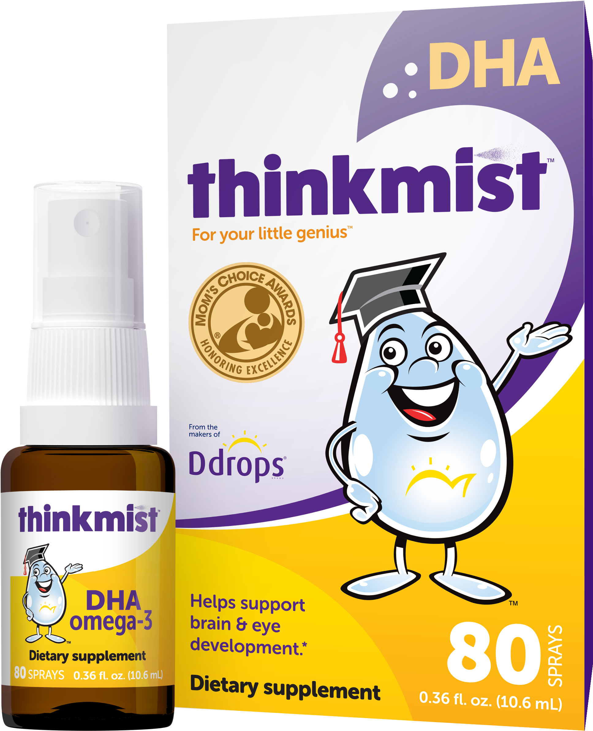 Thinkmist™ Dha (2550x2550), Png Download