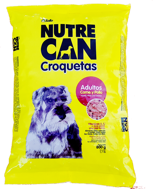 Alimento Perro Nutrecan Croquetas Adulto 800 Gr - Nutrecan (640x640), Png Download
