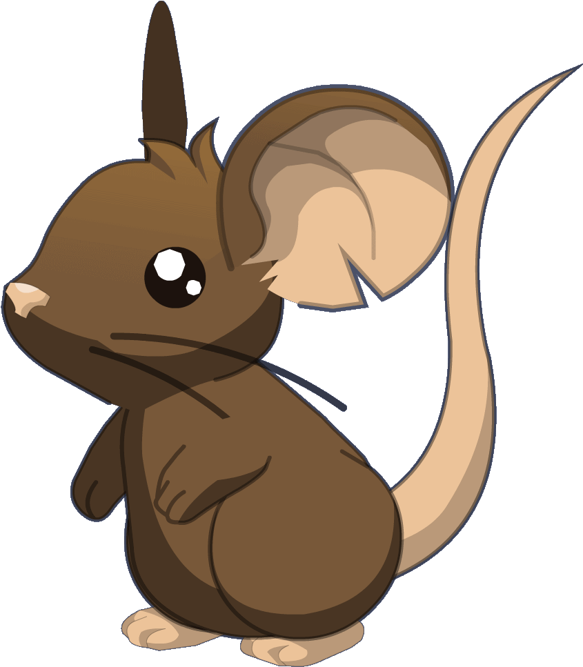 Rato Transformice Png - Transformice Mouse Png (869x971), Png Download