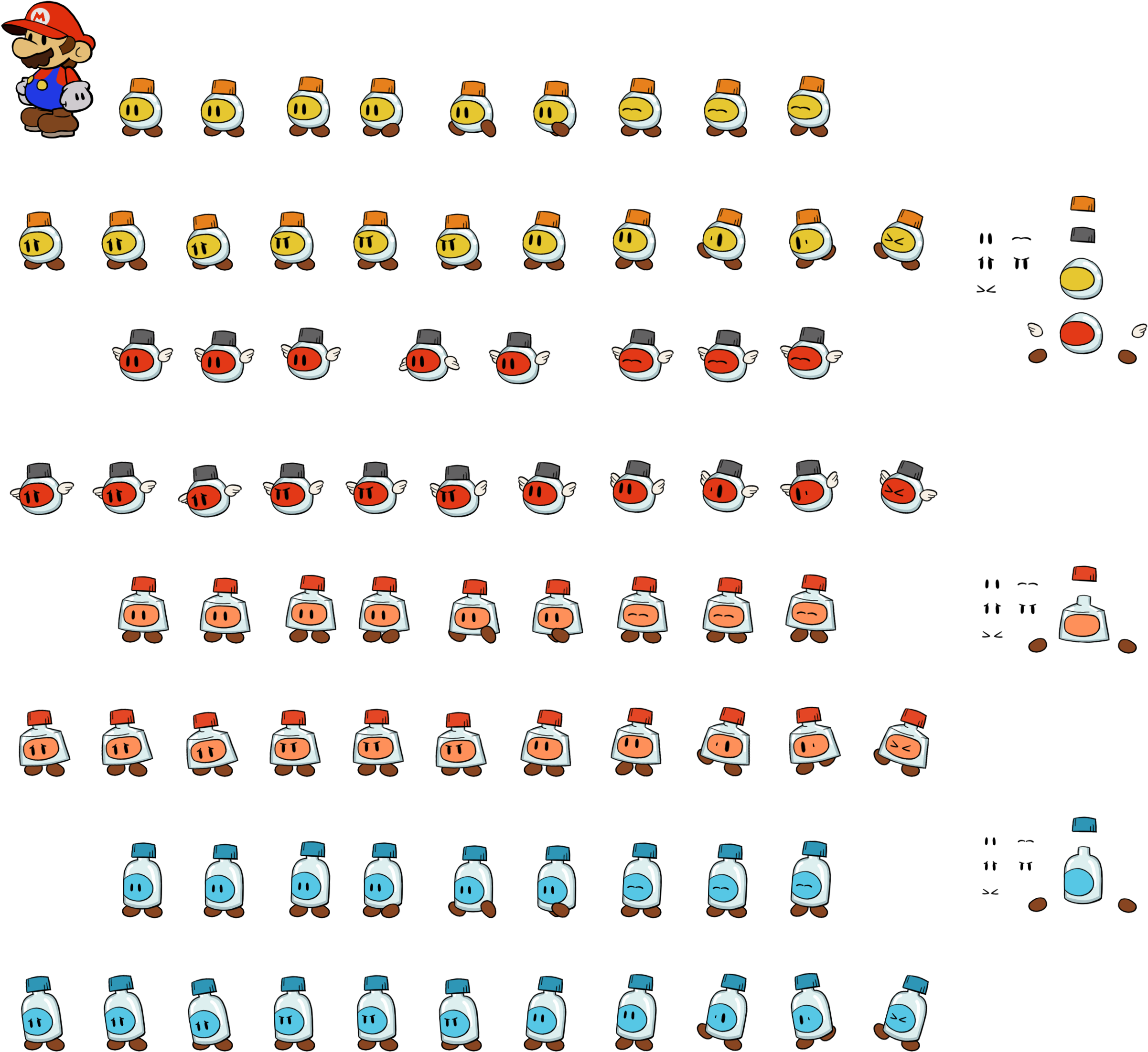 Starmageddon Vr Clone - Mario Series (2450x2339), Png Download