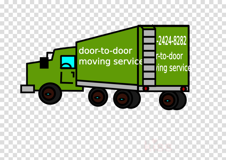Moving Truck Png Clipart Van Car Pickup Truck - Gambar Truk Yang Bergerak (900x640), Png Download