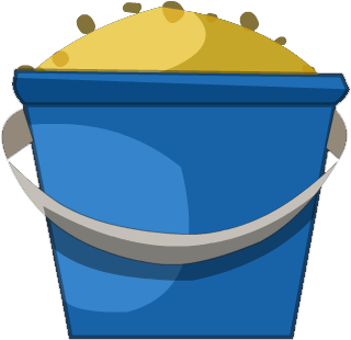 Seau (fr) (1000x600), Png Download