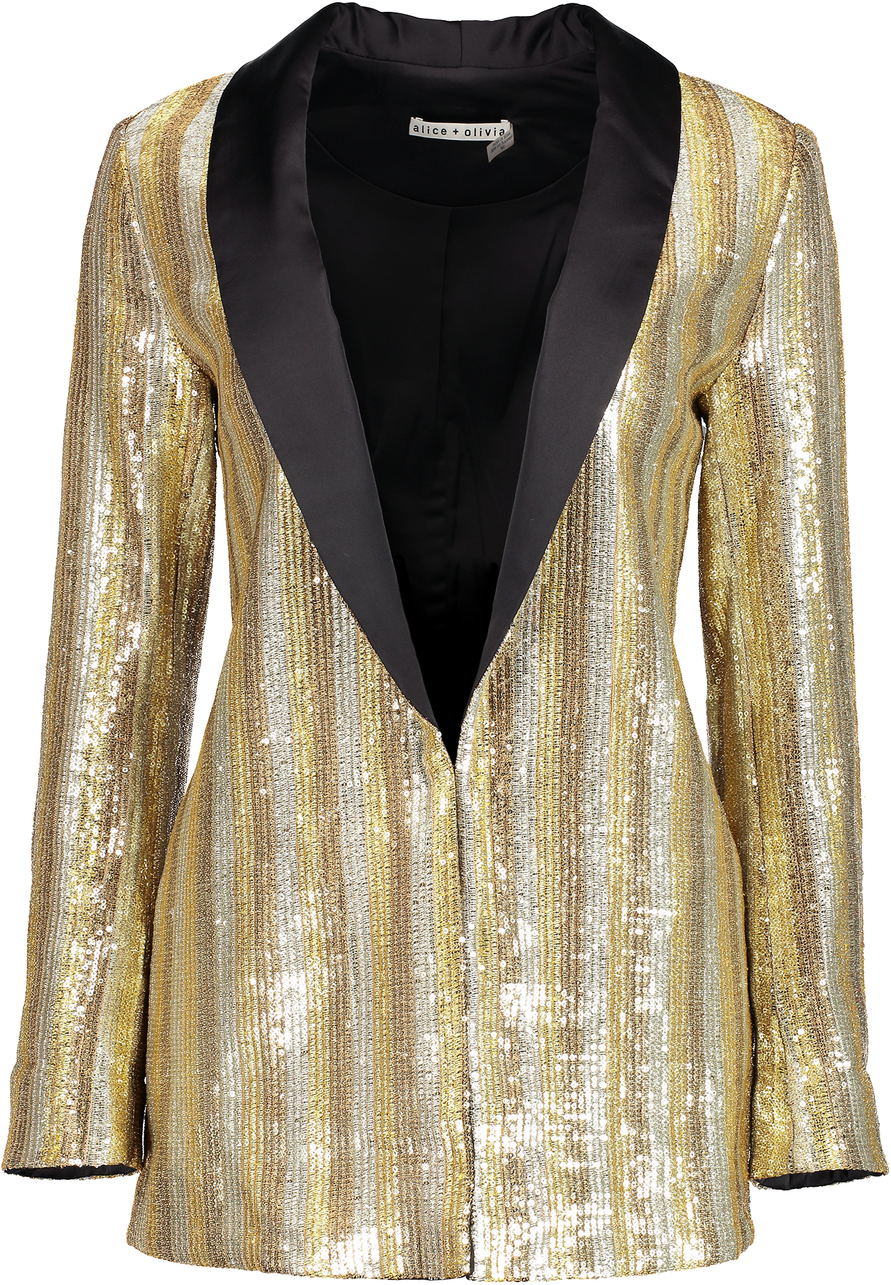 Jace Embellished Shawl Collar Oversized Blazer (1280x1920), Png Download