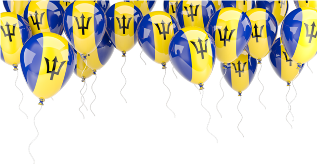 Illustration Of Flag Of Barbados - Flag Of Barbados (640x480), Png Download