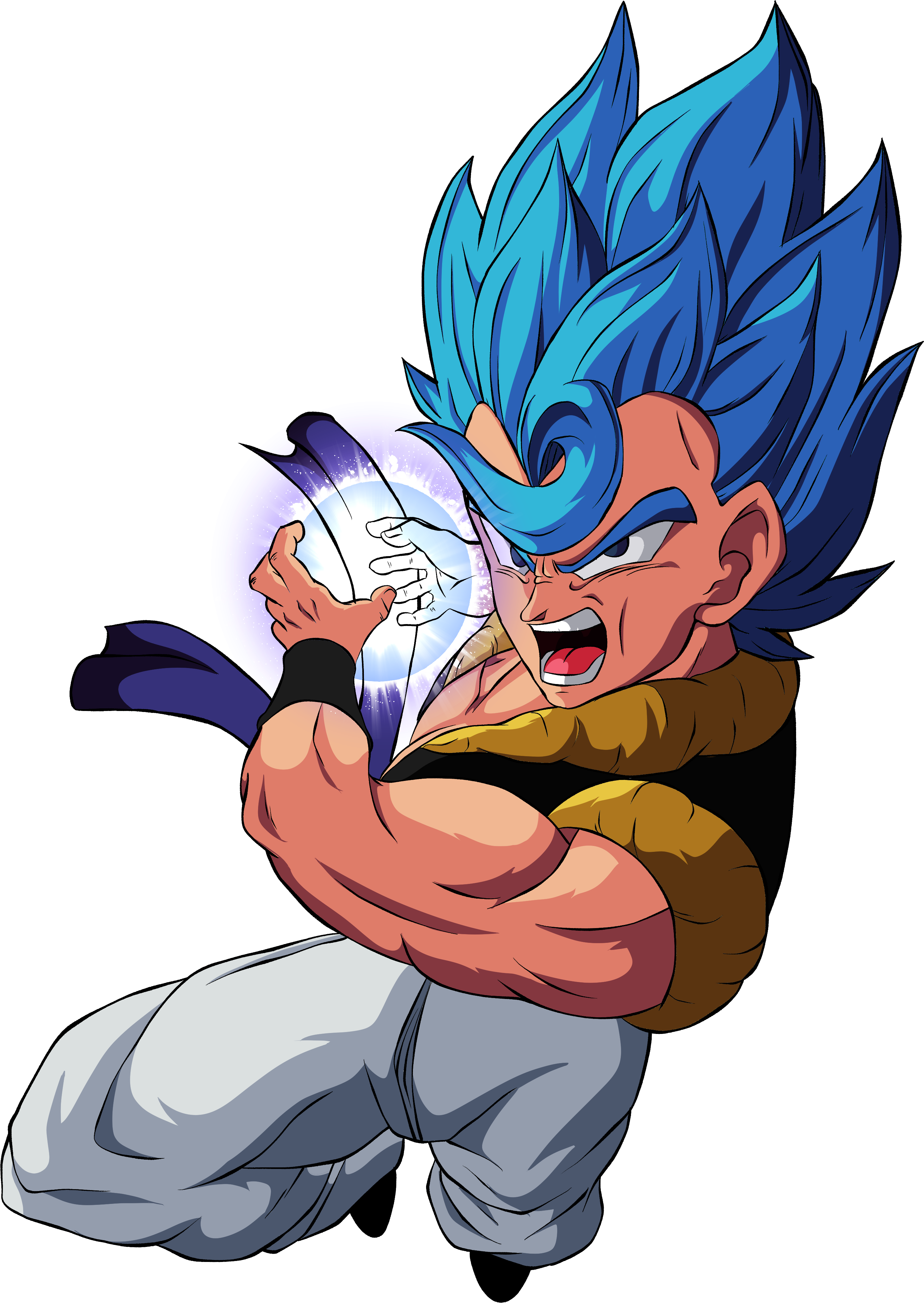 Fanartgogeta - Kamehameha (3528x4512), Png Download