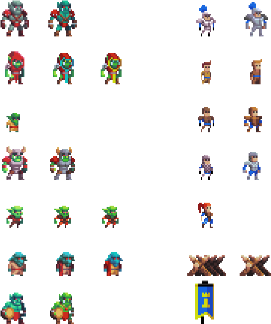 I Also Included Some More Characters And Things In - Cartoon (576x672), Png Download