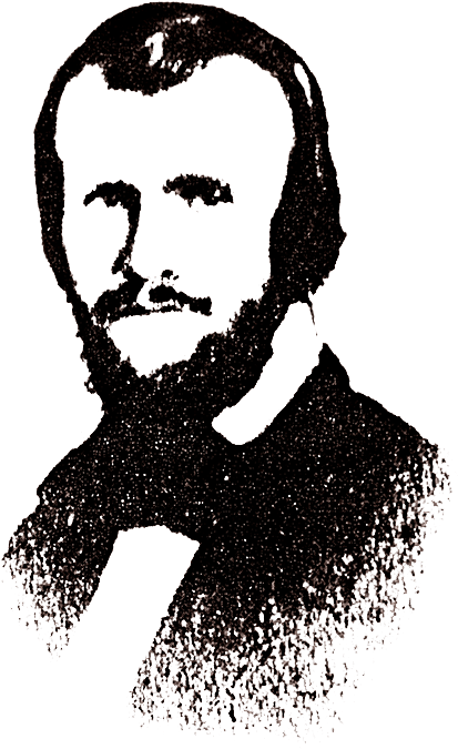 Horace L - Hunley - Captain Of The Hl Hunley (500x736), Png Download