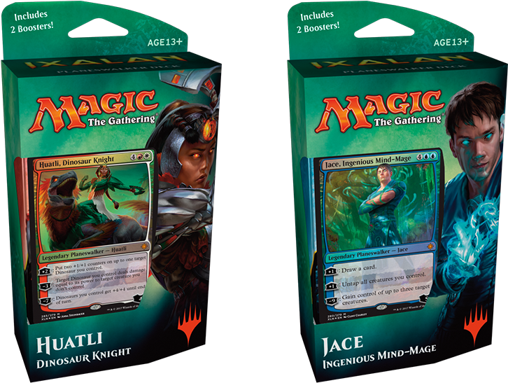 Jace Ingenious Mind-mage - Planeswalker Deck Ixalan (780x600), Png Download