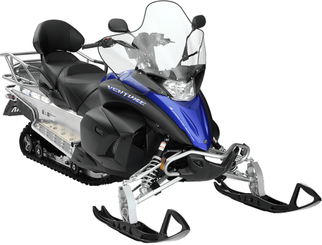 2018 Yamaha Venture Multi-purpose - 2017 Yamaha Venture Snowmobile (640x488), Png Download