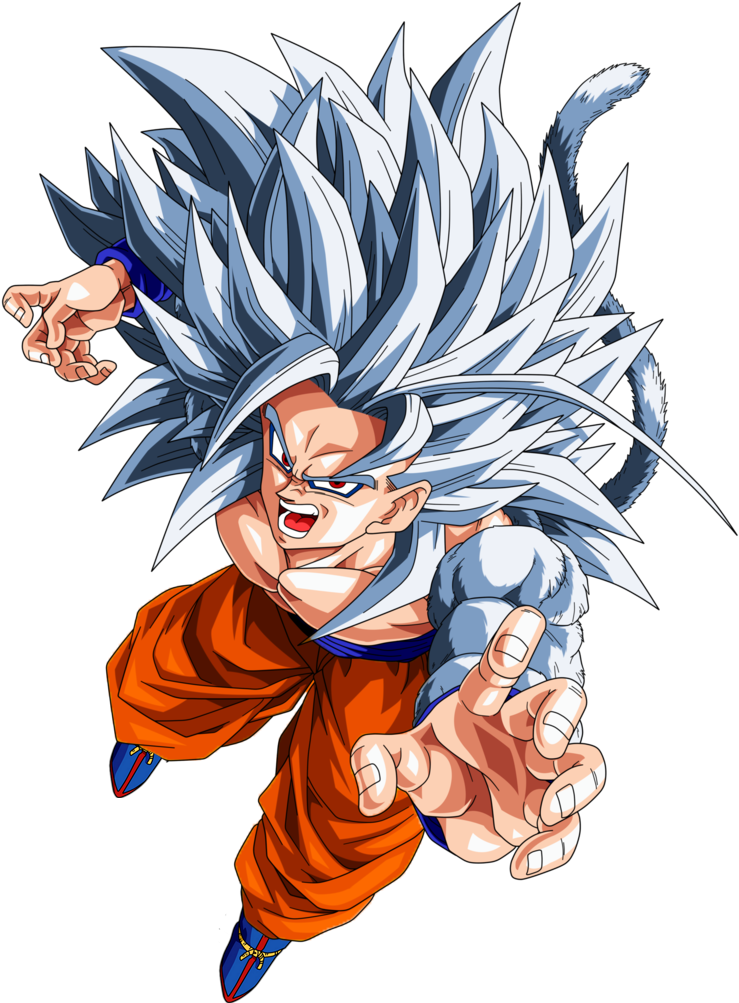 Ss5 Goku - Dragon Ball Z Goku Ss5 (779x1025), Png Download