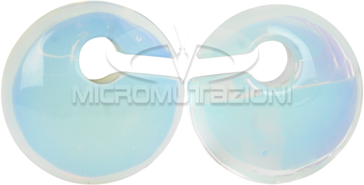 Large Eclipse Stone Weights Opalite Ear - Circle (750x750), Png Download