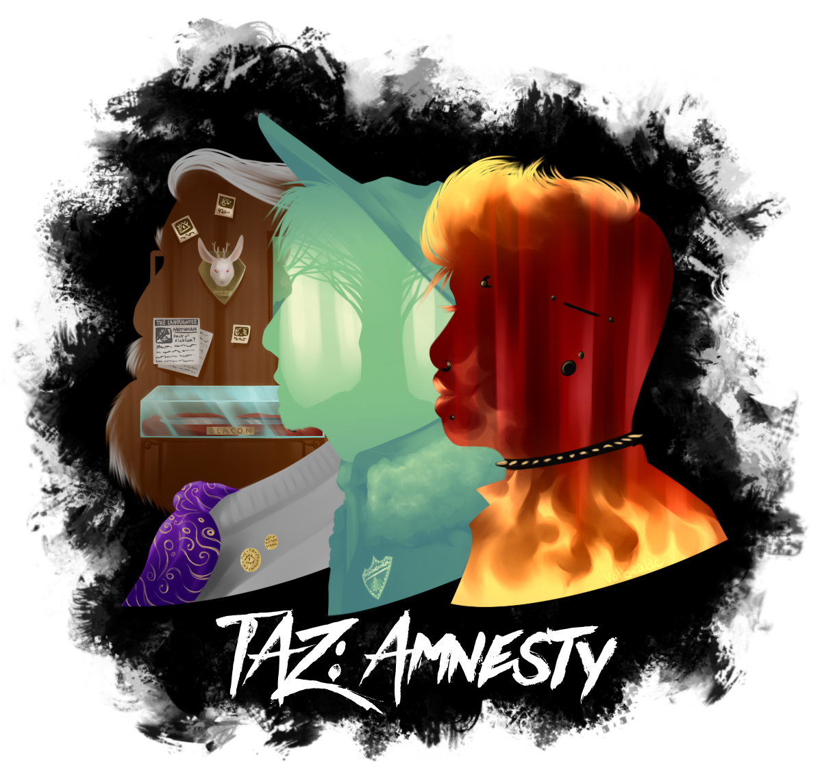 Even Though Im Not As Heavy Into This Fandom As I Was - Profiles Sticker (1209x1134), Png Download